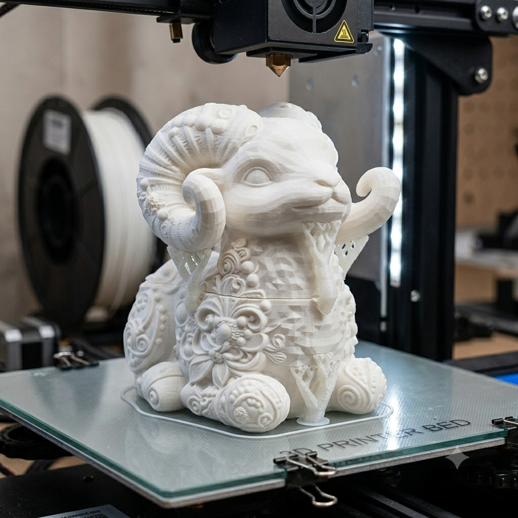 Goat 2027 коза 2027 այծ 2027 A7 ASITE 3d model